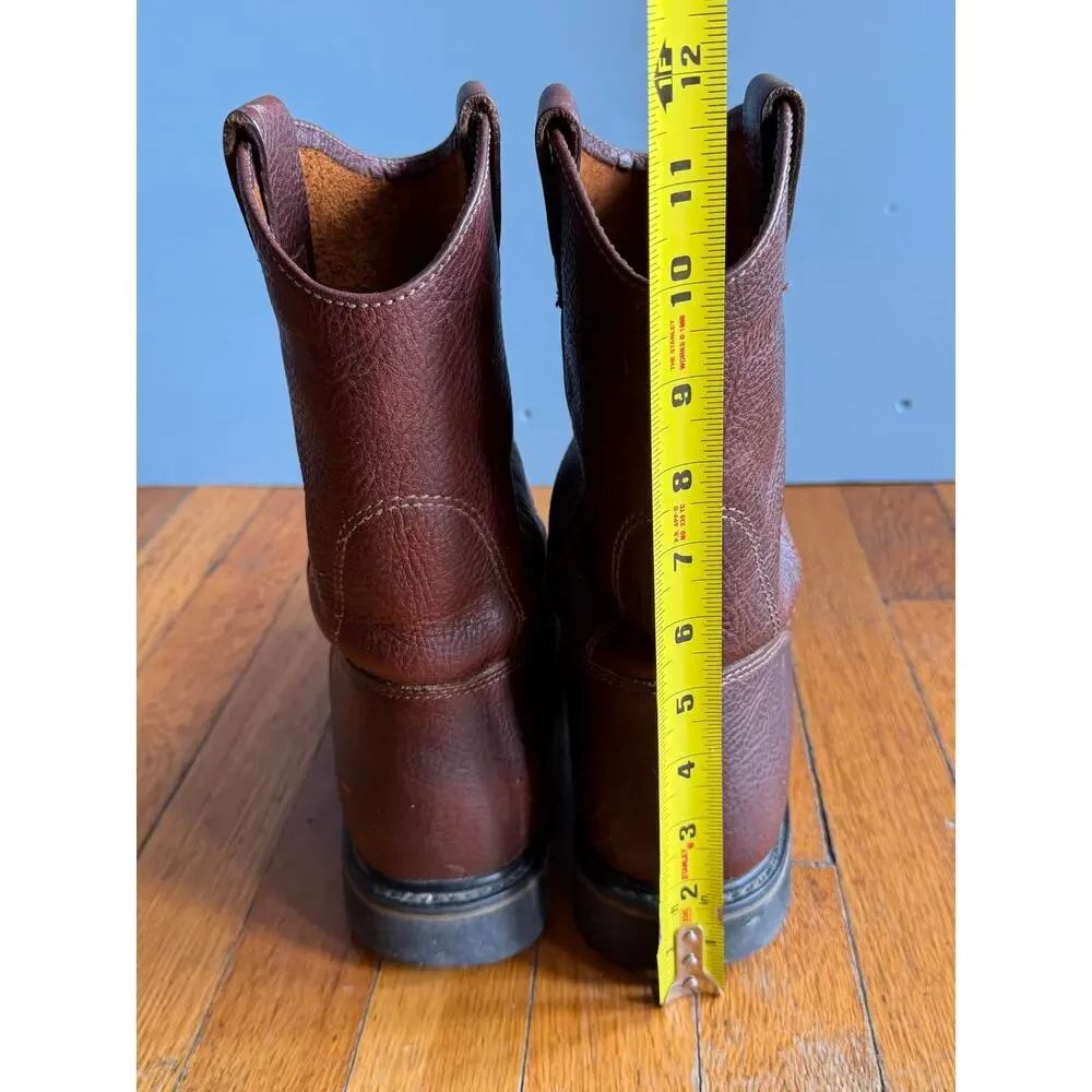 WOLVERINE #W03246 Leather Work Boots Mens sz 10.5W